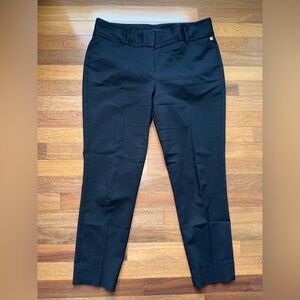 Ivanka Trump Black Straight Leg Trousers